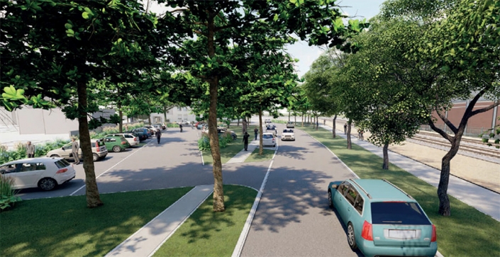 Requalification de rue et parkings